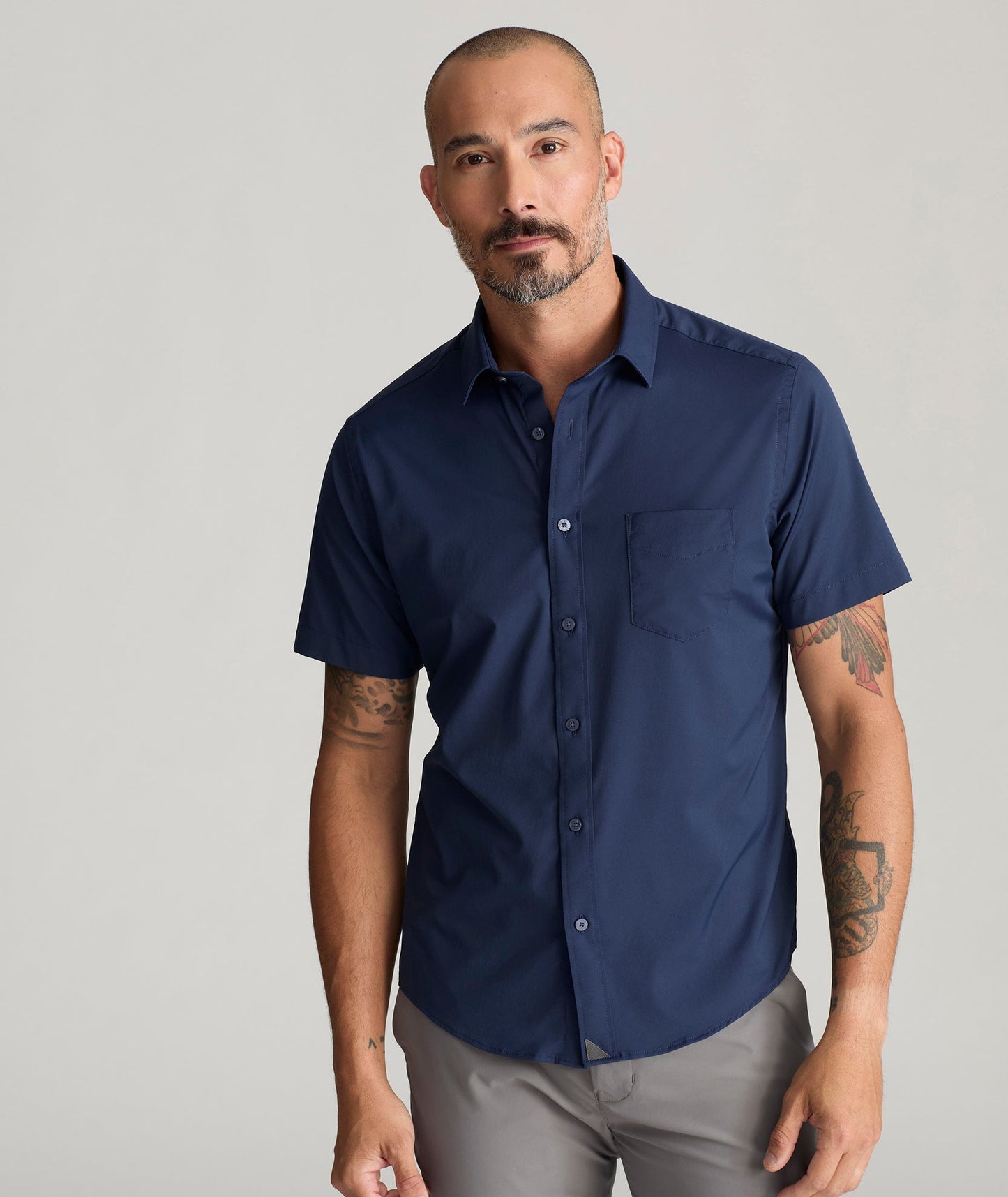 Wrinkle-Free Performance Short-Sleeve Gironde Shirt